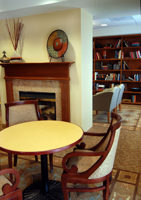 Library with Sitting Area
